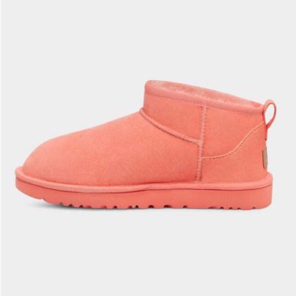 🆕UGG PEACH STARFISH PINK SIZE 9 CLASSIC ULTRA MINI BOOTS - Picture 3 of 7
